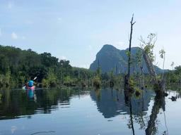 Kayaking at Klongnongtale