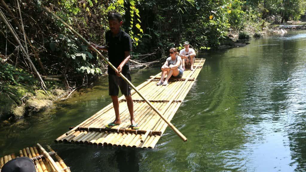 elephant trekking, bamboo rafting, atv ride, tour from phuket