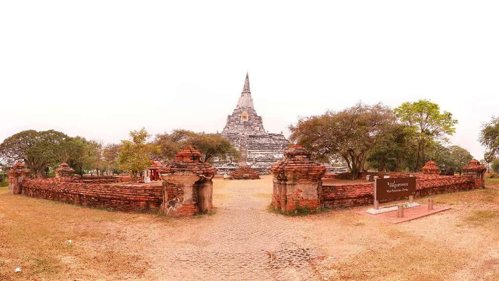 ayutthaya, ancient temples, bang pa in royal palace
