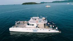pattaya, catamaran yacht cruising, serenity yachting