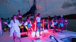 phuket yacht cruise sunset party