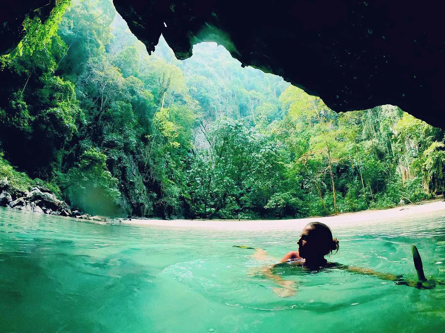 Emerald Cave (Tham Morakot), Koh Mook